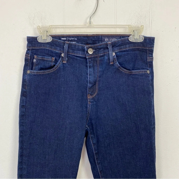 AG Adriano Goldschmied The Prima Cigarette Leg Jeans Womens Size 27 Dark Wash - Picture 3 of 13